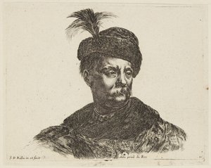 Studie (I principii del disegno, 21) av Stefano della Bella