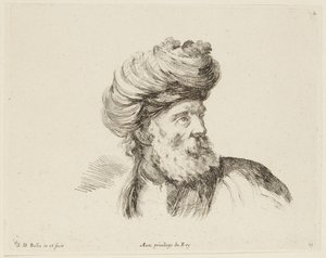 Studie (I principii del disegno, 23) av Stefano della Bella