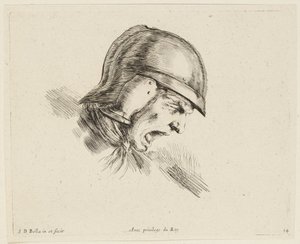 Studie (I principii del disegno, 24) av Stefano della Bella