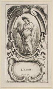 Summer LETé, från The Four Seasons, ca. 1641. av Stefano della Bella