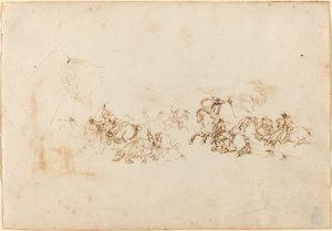 Kavalleristriden. av Stefano della Bella