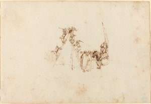 Sankt Filips martyrskap. av Stefano della Bella