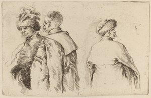 Tre ungrare. av Stefano della Bella