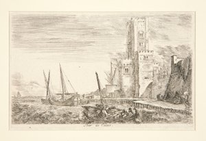 Tornet i Calais av Stefano della Bella