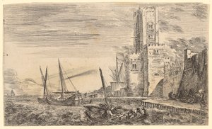 Tornet i Calais av Stefano della Bella