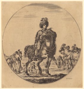 Ungersk ryttare av Stefano della Bella