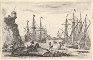 Utsikt över en del av Calais Veue d
