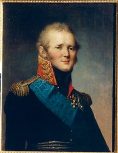 Porträtt av kejsar Alexander I (1777-1825)