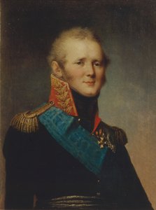 Porträtt av kejsar Alexander I 1777-1825, 1809