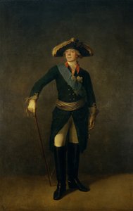 Porträtt av kejsaren Paul I av Ryssland 1754-1801, 1797