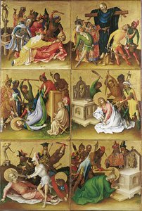 Apostlarnas martyrskap. Höger panel