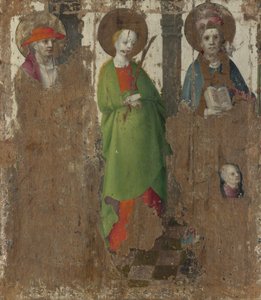 Tre heliga, ca. 1450