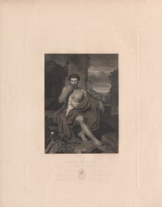 Caius Marius på ruinerna av Kartago. av Stephen Alonso Schoff