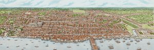 Det jakobinska London (vuxen), ca 1603-1625 (tusch och akvarell) av Stephen Conlin