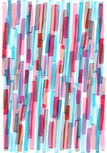 Brush Stripe, 2017 av Stephen Dow