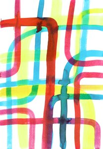Intersection, 2016 (tusch på papper)