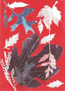 Jol XII, 2017 (monoprint på papper)