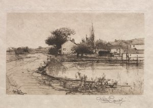 Skiss nära Pittsfield, Mass., 1887-1888.