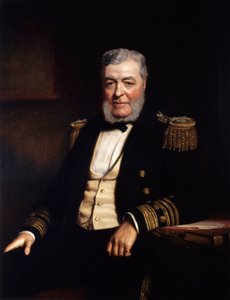Amiral John Lort Stokes (1812-1885), ca 1879 (olja på duk)
