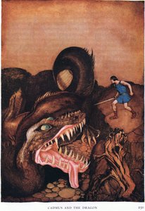 Cadmus och draken av Stephen Reid