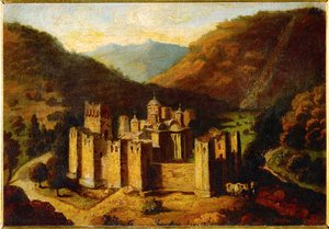 Manasija kloster av Stevan Todorovic