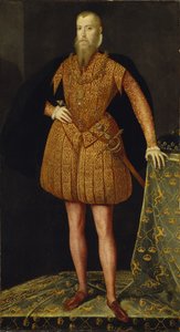 Porträtt av kung Erik XIV av Sverige 1533-1577, 1561