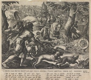 En allegorisk jakt, 1578