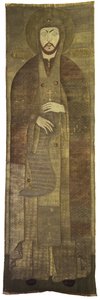 The Shroud of Alexander Nevsky Ecclesiastical broderi, 1670-talet av Stroganov workshop