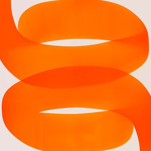 Dynamisk orange virvel
