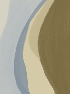 Jordnära abstrakta kurvor av Studio Palette