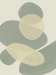 Mild abstrakt strömning av Studio Palette