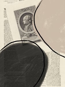 Historiskt collageporträtt