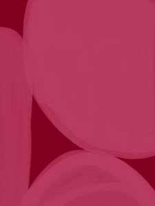 Rosa flytande former av Studio Palette
