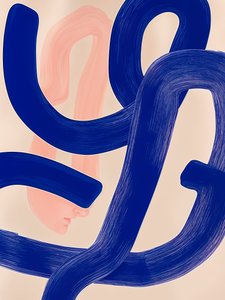 Mjuk abstrakt profil av Studio Palette