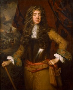 Porträtt av en okänd man som heter William III, sent 1600-tal av Studio of William Wissing