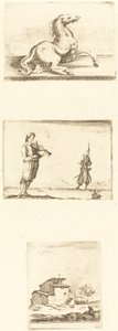 Etsningsark av Style of Jacques Callot