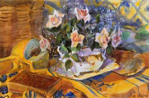 Rosa rosor i Gayes maträtt, 1995,
