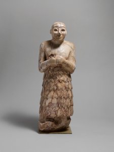 Votivfigur, c.2600–2350 f.Kr. (sten)