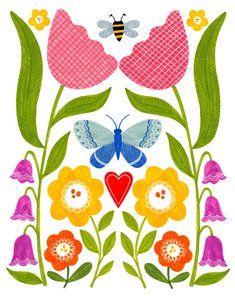 Folk Art Garden