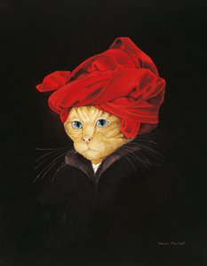 Illustration från Cats Galore! Ett kompendium över kultiverade katter (pub. 2015)