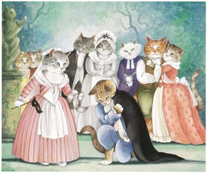 Illustration från Opera Cats (pub. 1997)
