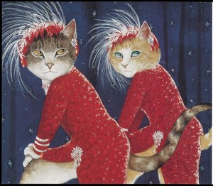 Illustration från filmen Cats (publ. 2006) av Susan Herbert