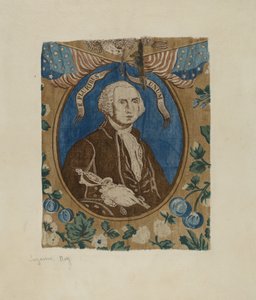 Porträtt av George Washington, ca. 1939.