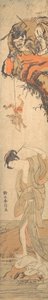 Skönhet med demoner, 1700-talet., 1700-talet. av Suzuki Harunobu