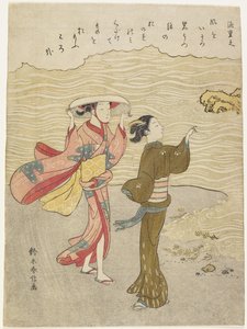 Shigeyuki Gen, c. 1767 av Suzuki Harunobu