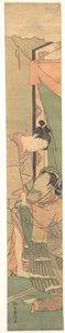 Trennung der Liebenden: Der Morgen danach av Suzuki Harunobu