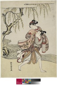 Elopementet av Suzuki Harunobu