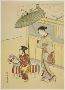 Hobbyhästen av Suzuki Harunobu