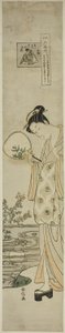 The Jewel River of Bush Clovers (Hagi no Tamagawa), från serien "Six Jewel Rivers in Popular Customs (Fuzoku Mu Tamagawa)" av Suzuki Harunobu