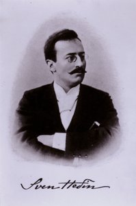 Sven Hedin, svensk upptäcktsresande (s/v foto)